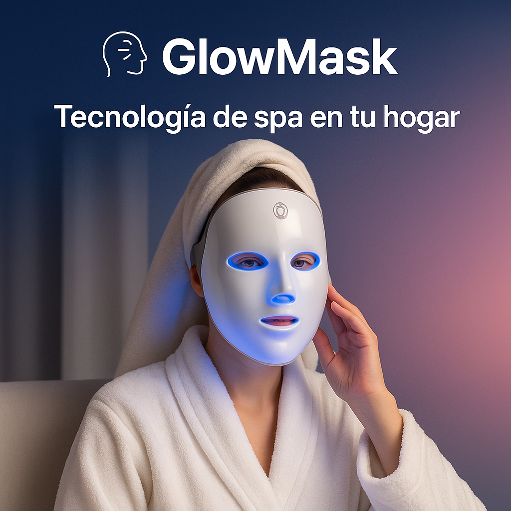 GlowMask™ - Mascara facial con luz led