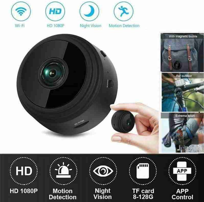 GuardianCam™ – Seguridad inteligente con Mini Cámara Espía Full HD