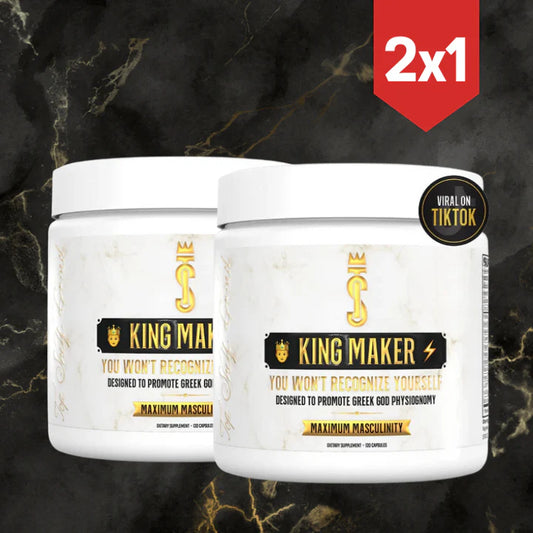 King Maker™ – Fórmula 13-en-1 para Energía y Masculinidad Máxima (🔥 ¡Llévate 2x1!)