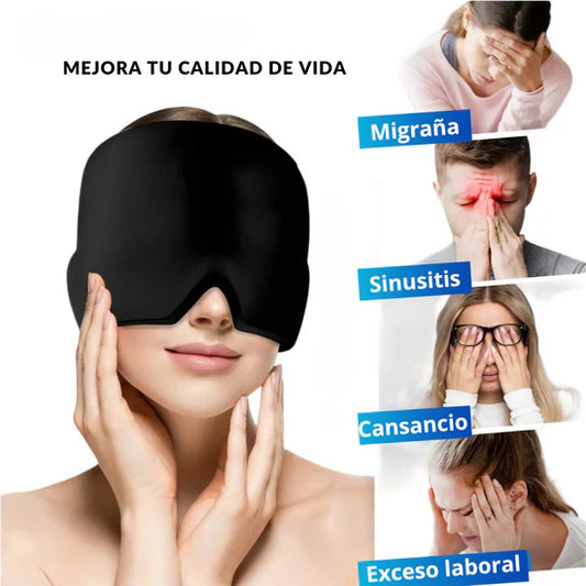 HeadRelief Gel Cap™ – Gorro de Gel Frío para Dolor de Cabeza