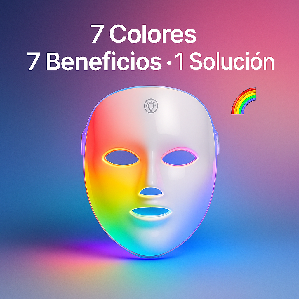 GlowMask™ - Mascara facial con luz led