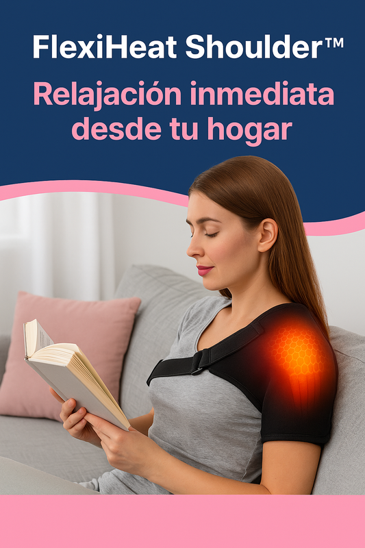 FlexiHeat Shoulder™ – Almohadilla Térmica de Hombro