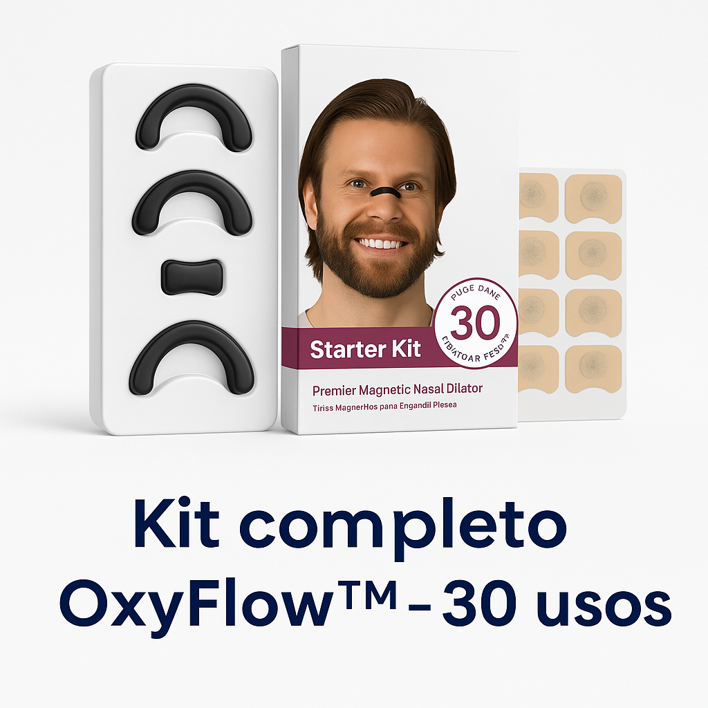 OxyFlow™ -Tiras Magneticas Para La Nariz