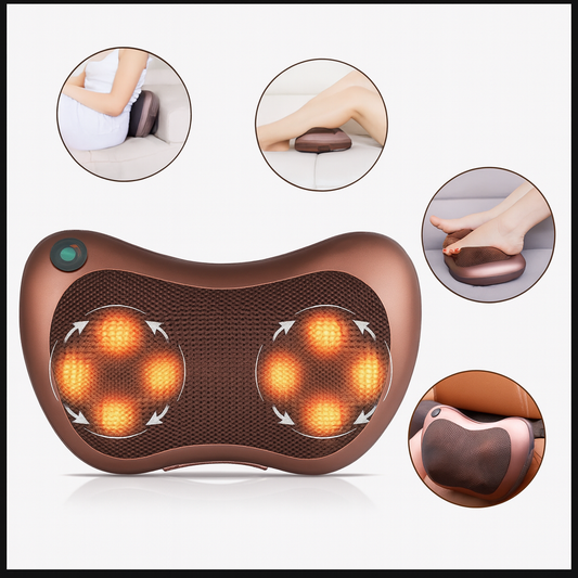 VitalRelax™ – Almohada de Masaje Multiusos con Vibración y Calor