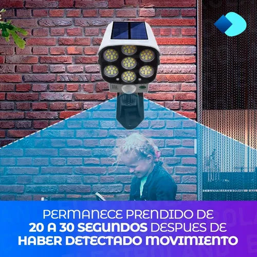 SolarGuardian™ – Lámpara Solar tipo Cámara de Vigilancia