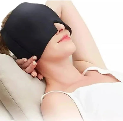 HeadRelief Gel Cap™ – Gorro de Gel Frío para Dolor de Cabeza