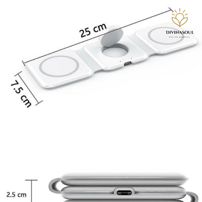 FoldCharge™ Cargador Inalámbrico 3 en 1